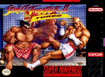 Street Fighter II Turbo (USA) (Rev 1) box cover front